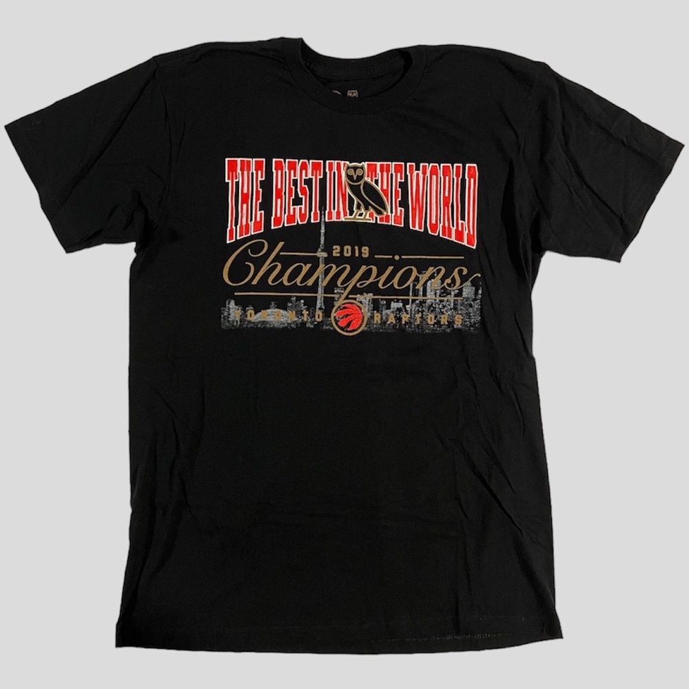 “The Best in the World” OVO Toronto Raptors Championship T-Shirt